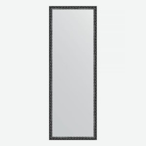 Зеркало в багетной раме Evoform черненое серебро 38 мм 50х140 см