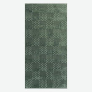 Махровое полотенце Cleanelly Campo verde зеленое 70х140 см