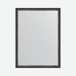 Зеркало в багетной раме Evoform черненое серебро 38 мм 60х80 см