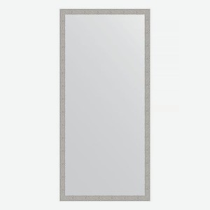 Зеркало в багетной раме Evoform волна алюминий 46 мм 71х151 см