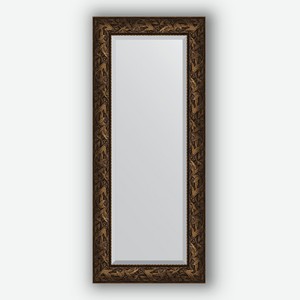 Зеркало с фацетом в багетной раме Evoform византия бронза 99 мм 59х139 см