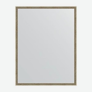 Зеркало в багетной раме Evoform витая латунь 26 мм 68х88 см