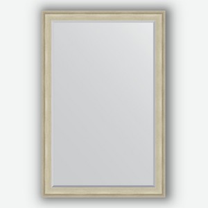 Зеркало с фацетом в багетной раме Evoform травленое серебро 95 мм 118х178 см