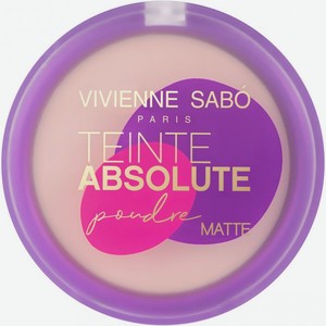 Пудра компактная матовая Vivienne Sabo Teinte Absol matte т02 6г
