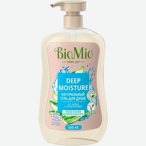 Гель для душа BioMio Bio shower gel Натуральный алоэ вера 650мл