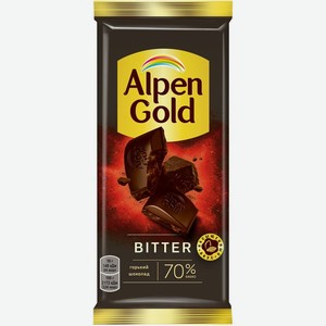 Шоколад горький Alpen Gold Bitter 70 % какао
