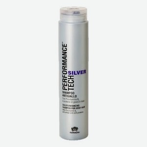 Серебряный шампунь для волос с анти-желтым эффектом Performance Tech Silver Shampoo 250мл