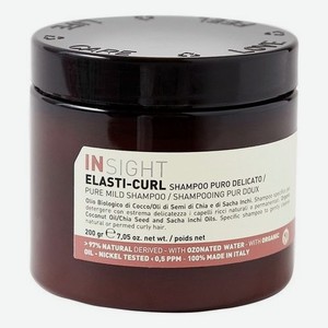 Увлажняющий шампунь-воск для кудрявых волос Elasti-Curl Pure Mild Shampoo: Шампунь 200г