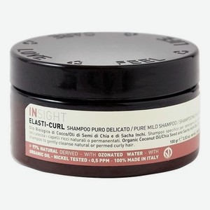 Увлажняющий шампунь-воск для кудрявых волос Elasti-Curl Pure Mild Shampoo: Шампунь 100г
