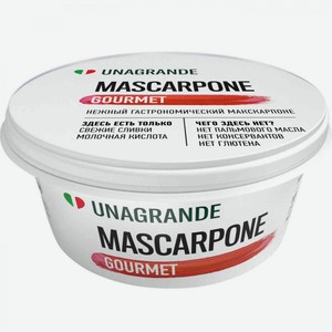 Сыр мягкий Маскарпоне Unagrande 80%, 250 г