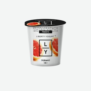Йогурт Liberty Yogurt густой с грейпфрутом 2,9% 130 г