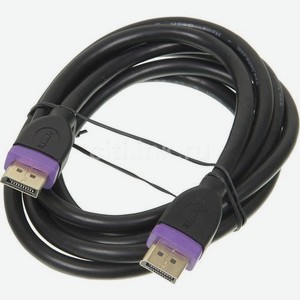 Кабель Display Port HAMA DisplayPort (m) - DisplayPort (m), GOLD , 1.8м, черный [00078442]