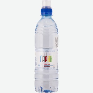 Вода негаз рн 6,4-6,9 Гарни кристаллайн питьевая спорт Рокарм п/б, 0.5 л