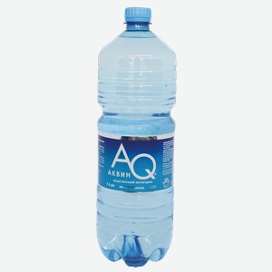 Вода негаз ph 7,5 Аквин питьевая артезианская ЭКО-Лаб п/б, 1.5 л