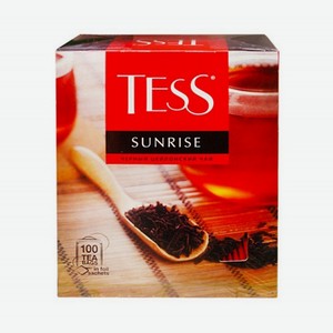 Чай TESS Sunrise пакет черный 100п