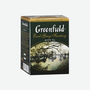 Чай GREENFIELD Earl Grey Fantasy лист черный аром. бергамот 100г