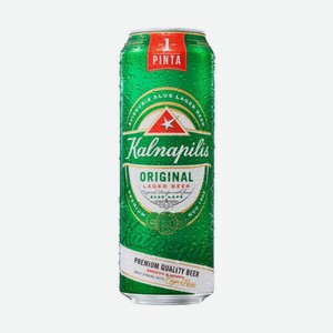 Пиво Калнапилис Ориджинал 5% 0,568л ж/б