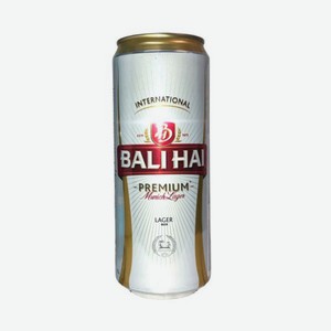 Пиво Бали Хай Драфт Лагер 4.9% 0.5л ж/б
