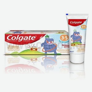 Паста зубная Colgate Нежная мята без фторида, для детей от 3 до 5 лет, 60 мл, шт