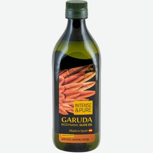 Масло оливковое Garuda Intense & Pure рафинированное с добавлением нерафинированного, 750 мл, шт