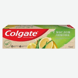 Паста зубная Colgate Naturals Освежающая чистота с маслом лимона, 75 мл, шт