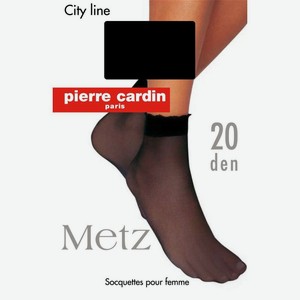 Носки женские Pierre Cardin Metz, 20 ден, единый размер, цвет nero, шт