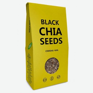 Семена чиа Компас Здоровья Super Foods черные, 150 г