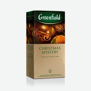 Чай черный Greenfield Christmas Mystery, 25 пак, шт