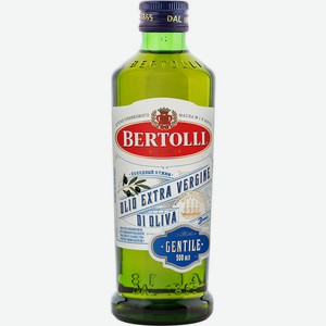 Масло оливковое Bertolli Gentile Extra Virgin нерафинированное, 500 мл, шт
