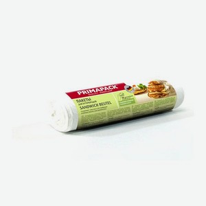 Пакеты для бутербродов PrimaPack, 17х28 см, 100 штук, шт