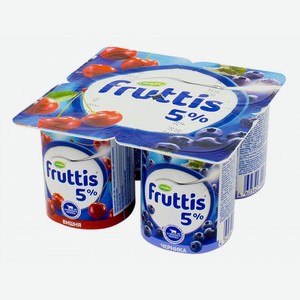 Продукт йогуртный Fruttis Сливочное лакомство с вишней 5%, 115 г