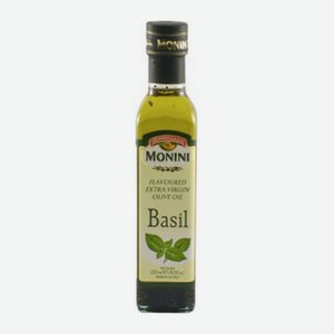 Масло оливковое Monini Extra Virgin с ароматом базилика, 250 мл, шт