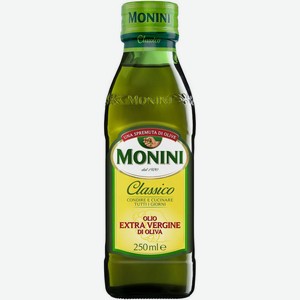 Масло оливковое Monini Delicato Extra Virgin нерафинированное, 250 мл, шт