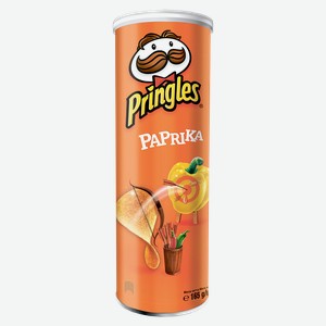 Чипсы картофельные Pringles Сметана и лук/Паприка, 165 г