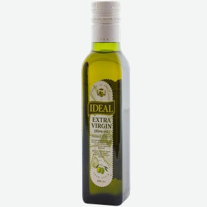 Масло оливковое Ideal Extra Virgin нерафинированное, 250 мл, шт
