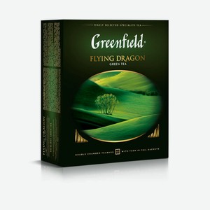 Чай зеленый Greenfield Flying Dragon, 100х2 г