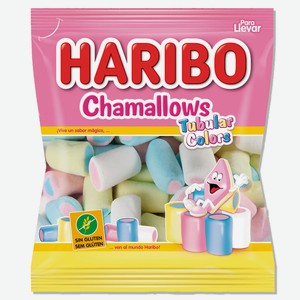 Суфле-маршмеллоу Haribo Chamallows Цветные трубочки, 90 г