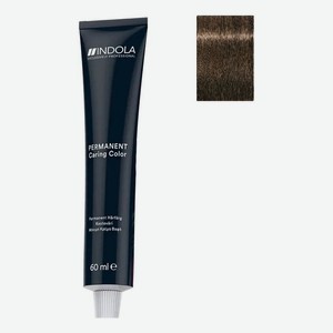 Стойкая крем-краска для волос Permanent Caring Color 60мл: 6.0 Темный русый натуральный