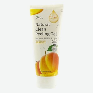 Пилинг-скатка для лица с экстрактом абрикоса Apricot Natural Clean Peeling Gel 180мл: Пилинг-скатка 180мл