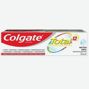 Комплексная антибактериальная зубная паста Total 12 Чистая Мята