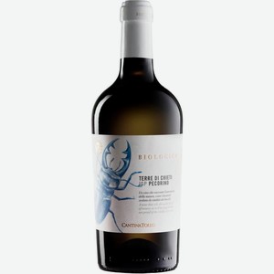 Вино Biologico ТерреДиКьети Пекорино белое сухое 13% 750мл