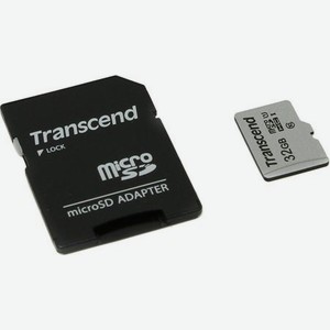 Карта памяти Transcend micro SDHC 32Gb 300S UHS-I U1 + ADP (90/45 Mb/s)