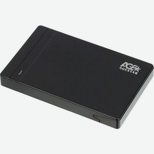 Внешний корпус для HDD/SSD AgeStar 3UB2P3 SATA III пластик черный 2.5 