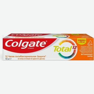 Зубная паста Colgate Total 12 Витаминный заряд