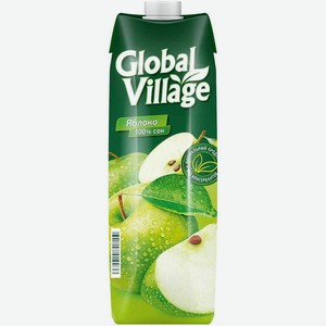 Сок Global Village яблочный 950мл