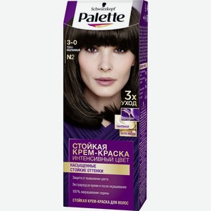 Крем-краска для волос Palette Стойкая Интенсивный цвет N2 тёмно-каштановый
