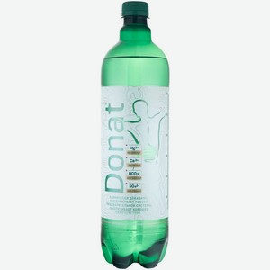 Вода Donat 1000 мл минеральная газированная
