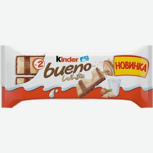 Шоколад буэно белый с вафлями ТМ Kinder (Киндер) в магазине Дикси ...