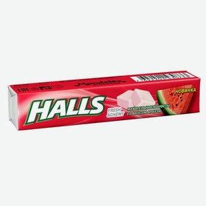Жевательные конфеты Halls Fresh & Chewy Арбуз 47г
