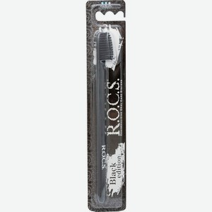 Зубная щетка R.O.C.S Black Edition Classic, средней жесткости, в ассортименте